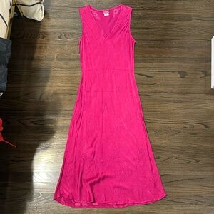Ghost London * size small * hot pink textured dress